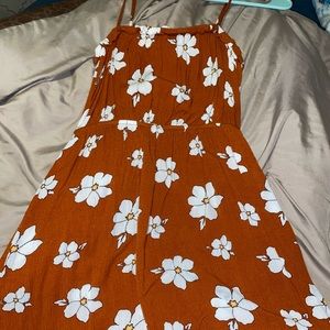 floral mini dress